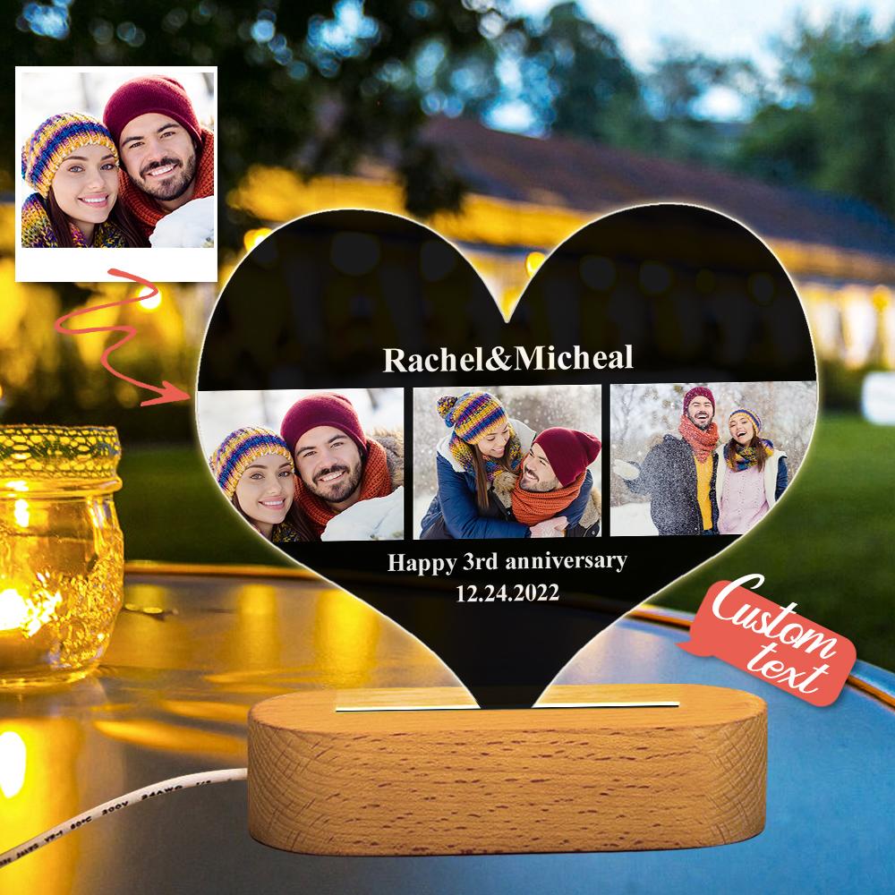 Custom Photo Night Light