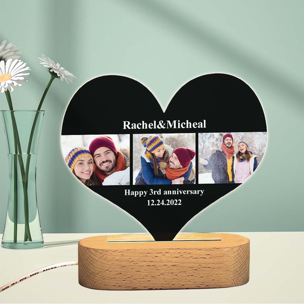 Custom Photo Night Light