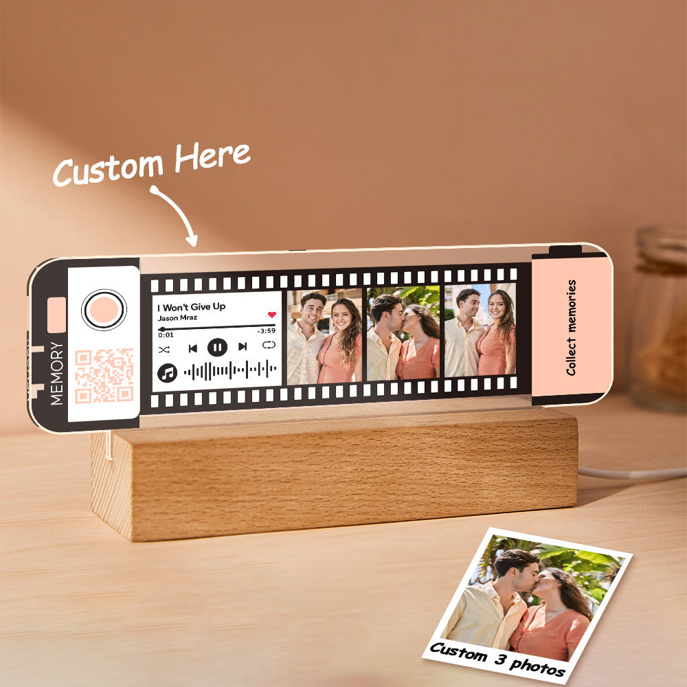 Acrylic Code Night Light