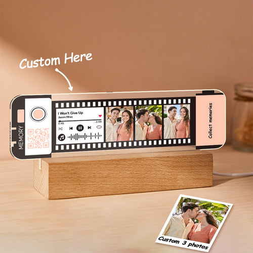 Acrylic Code Night Light