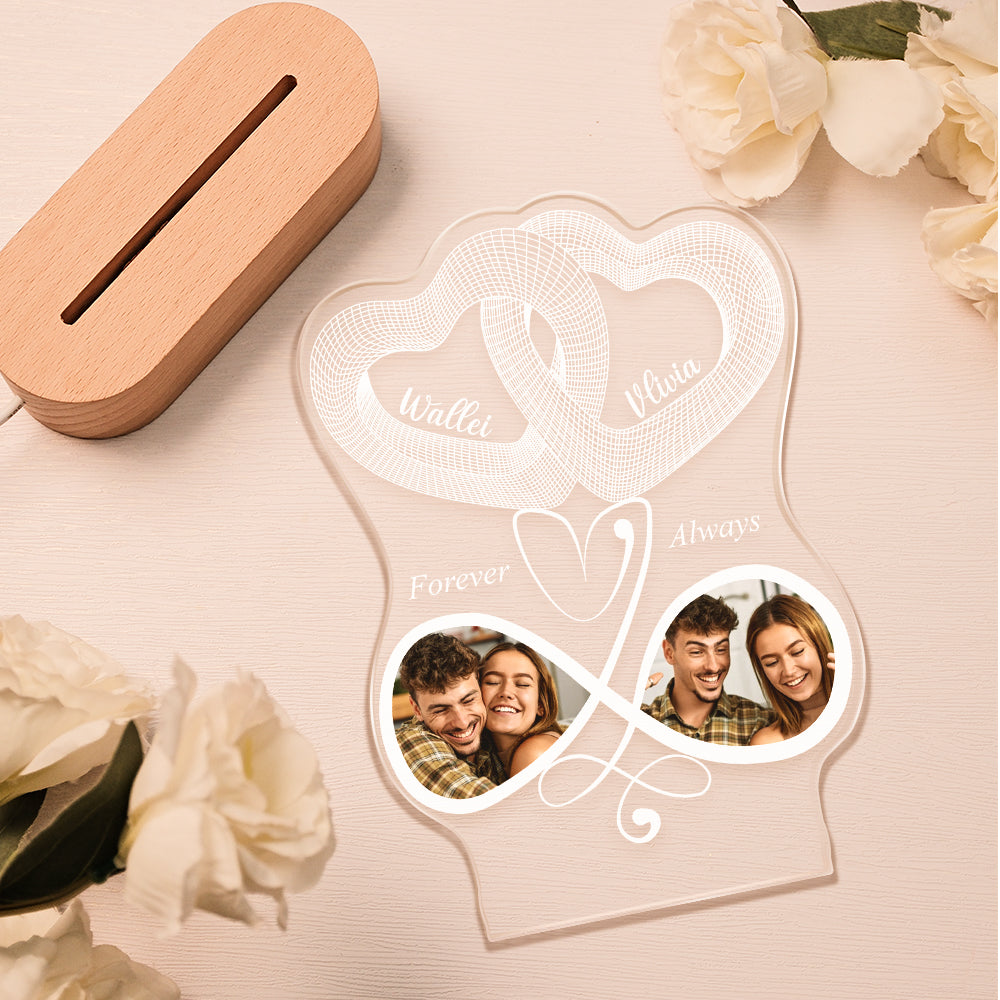 Infinity Love Acrylic Light