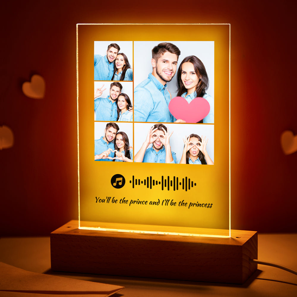 Music Code Night Light