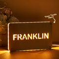 Custom Wood Night Light
