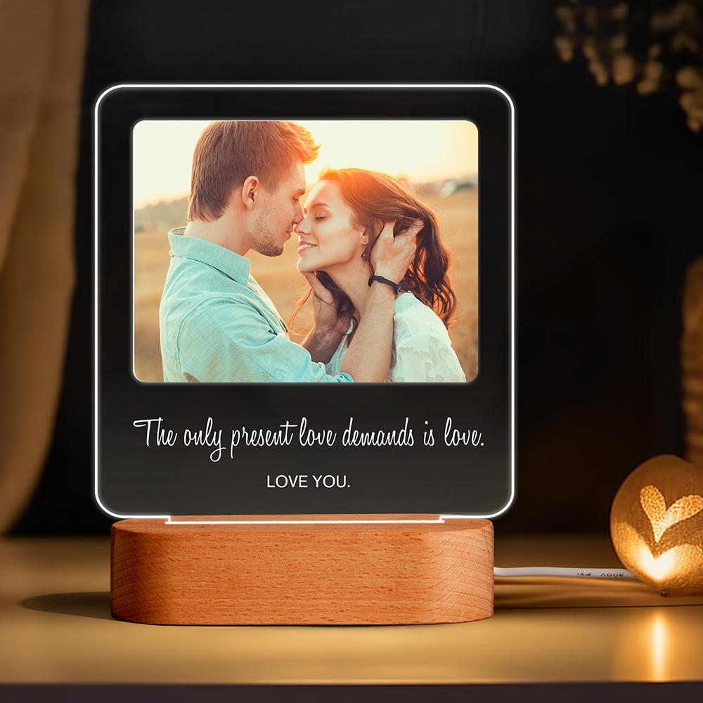 Photo Collage Night Light