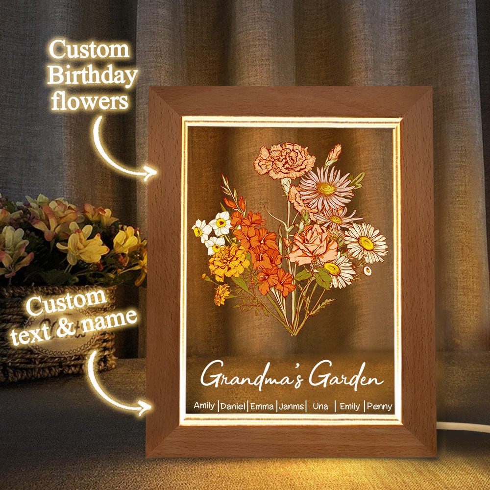 Flower Bouquet Night Light
