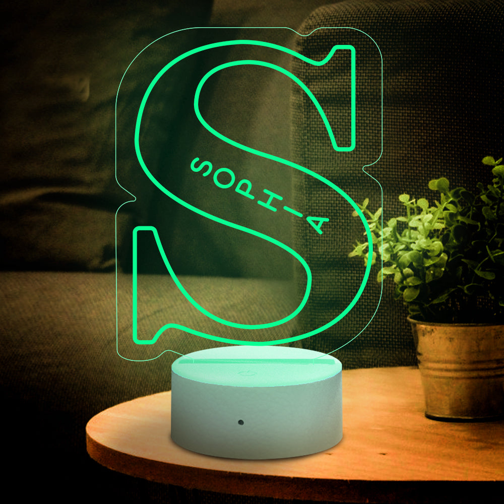 LED Letter Glow Light