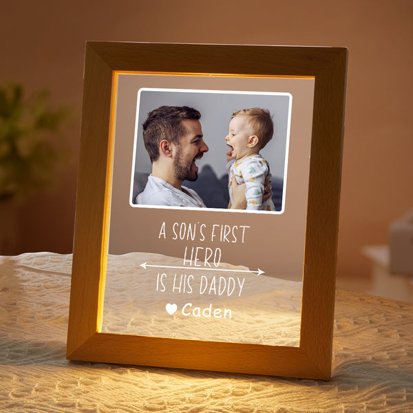 Name Photo Plaque Light