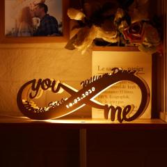 Infinity Wood Night Light