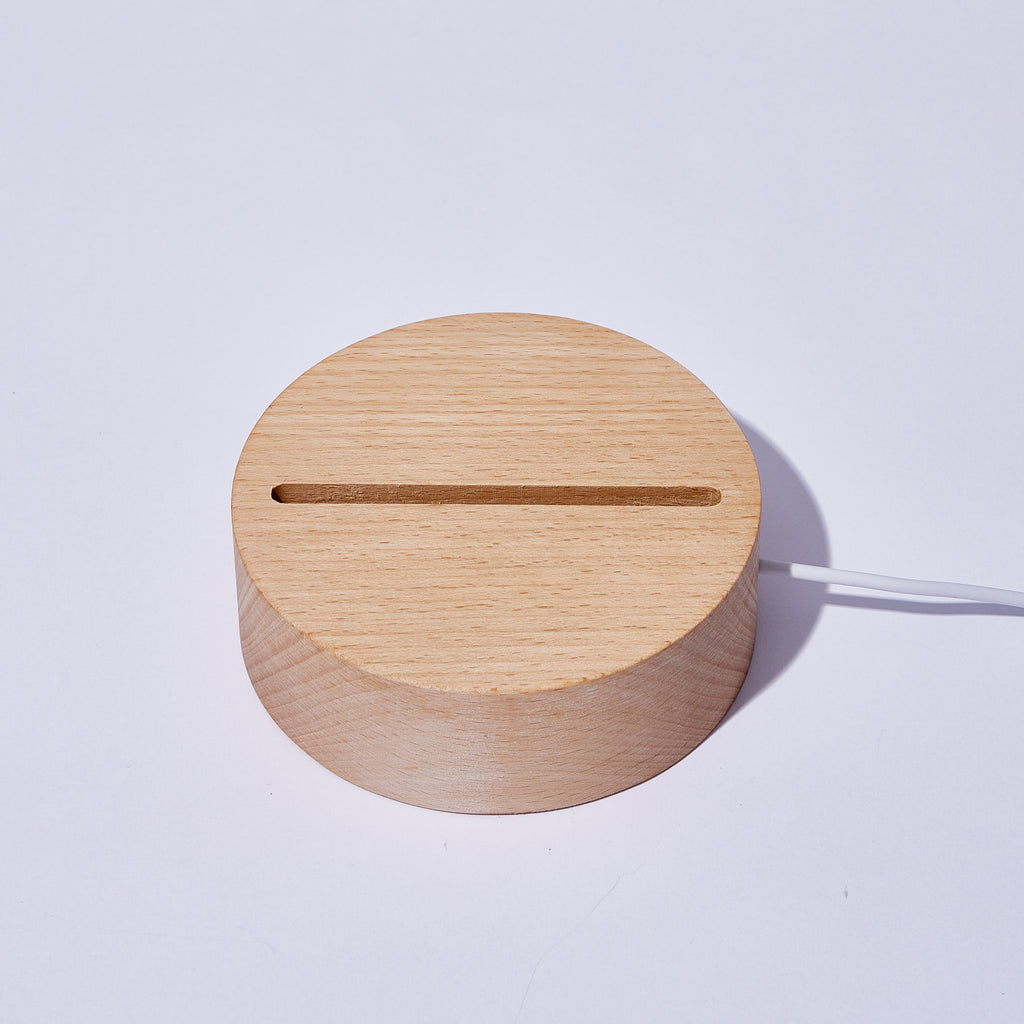 Wood Base Melody Night Light