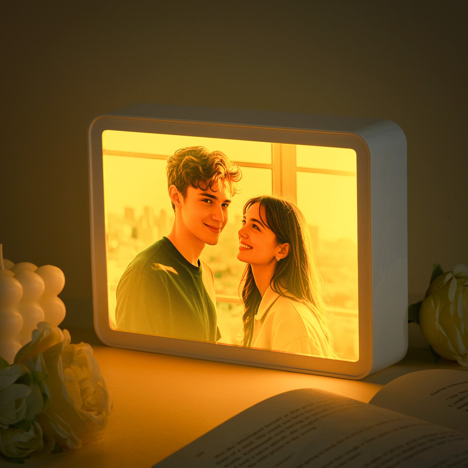 Bluetooth Mirror Speaker Light