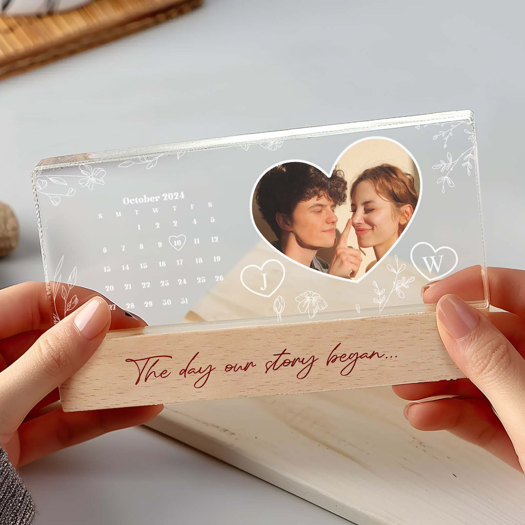 Photo Calendar Night Light